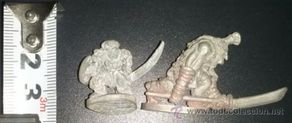 Old Games: Miniaturas de plomo Hobgoblin y Goblin de Grenadier (1989) D&D Dungeon & Dragons Warhammer